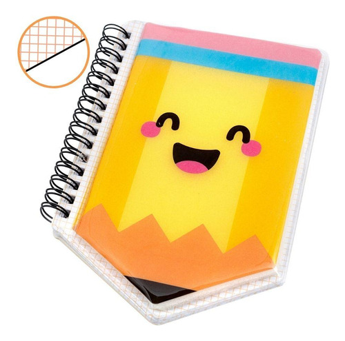 Libreta Lapiz Cuadriculada Cuaderno Notas Apuntes Journal