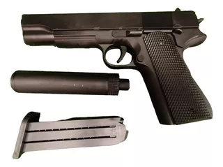 Pistola M1911 Realista Expulsor De Casquillo Juguete