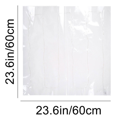 Papel De Envolver En Forma De Ramo Led En V, Flor Luminosa,