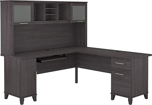 Bush Furniture Somerset - Escritorio En Forma De L De 72 W