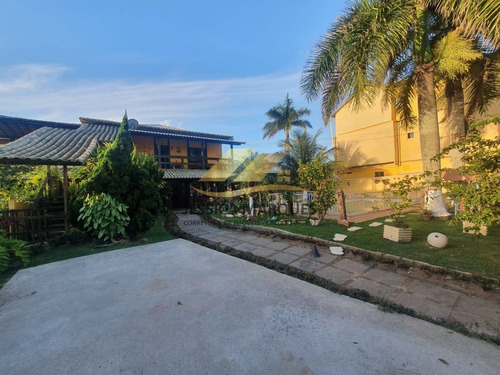 Imagem 5 de 14 de Casa 4 Quartos, Piscina E Área Gourmet Em Unamar - P_38