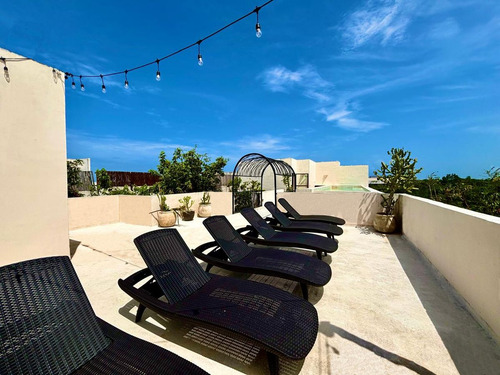 Loft En Venta De Lujo Tulum ¡¡lujo Total!!
