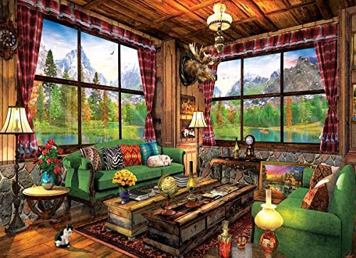 Eurographics (eurhr) Cozy Cabin De Dominic Davison Rompecabe