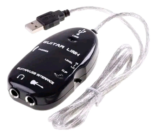 Guitar Link Usb + Guitar Rig 5 + Plug Adap P2/p10 +cabo Otg