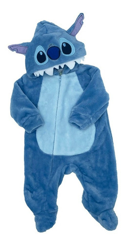 Mameluco Con Gorro Bordado Stitch