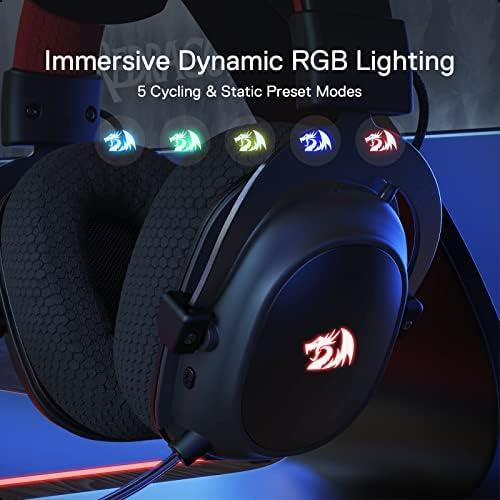 Redragon H510 Pro Zeus-x Rgb Auriculares Inalámbricos Para J