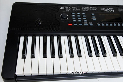 Imagen 6 de 7 de Teclado Musical 54 Teclas Salida Auxiliar 300 Sonidos Ritmos