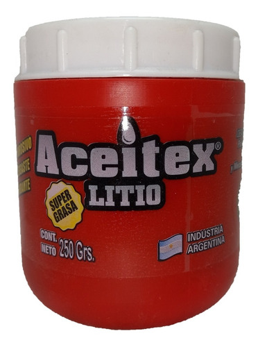 Grasa De Litio / 250 Gr / Aceitex