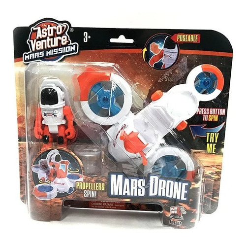 Set Astronauta Y Drone A Marte Astro Venture Sharif Express