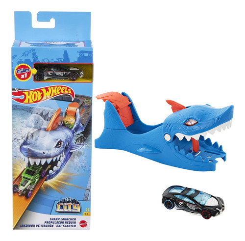 Hot Wheels Lanzasores Nemesis Mattel Shark Launcher