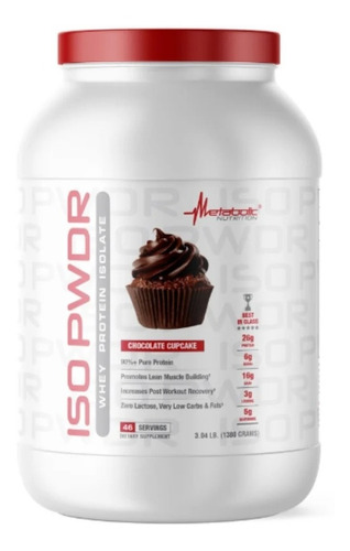 Iso Pwdr  Whey Protein 3 Libras - L a $122833