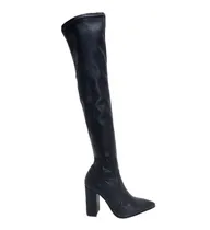 Comprar Bucaneras Botas Elastizada Mujer Stilettos Fh 8209 Taco Palo