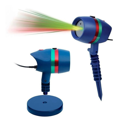 Imagen 3 de 8 de Luz Laser Exterior Extaca Luces Navidad Lluvia