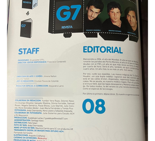 Revista G7 - Edicion 26, Con Maitena.