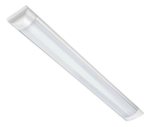 Luminária Tubular Sobrepor Led Linear 36w 120cm Branco Frio