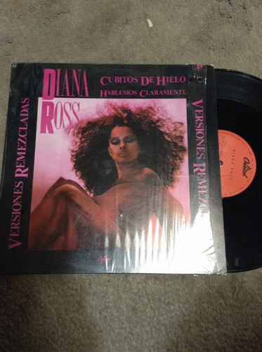 Lp Diana Ross Cubitos De Hielo