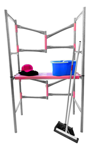 Andamio Ligero Plegable Sbt-10 Multiusos + Plataforma