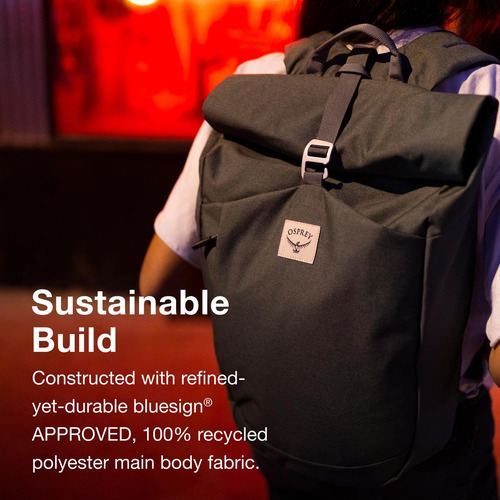 Mochila Osprey Arcane Roll Top Commuter Porcelana Naranja