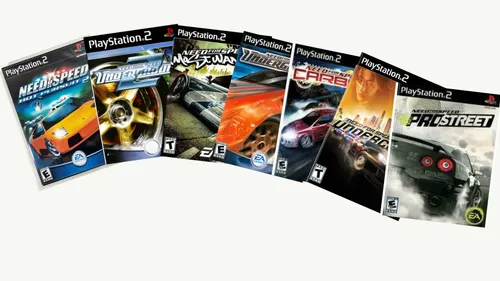 Coleção Completa Need For Speed Completo Ps2 | Parcelamento sem juros