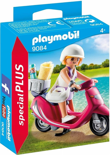 Playmobil Mujer Con Scooter 9084 Special Plus Ink Educando