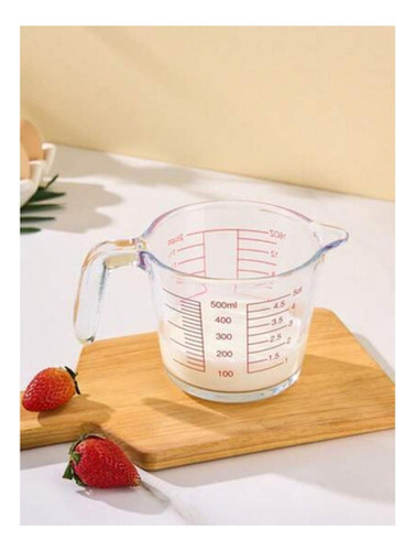 Jarra Medidora Vaso Medidor 500ml 16oz 2tzs Vidrio - Norplat