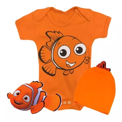 Body Dory Procurando Nemo Bodie Macacão Bebê Mesversário Desenho