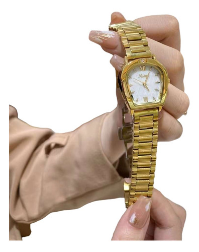 Reloj Fino Mujer Marca Scottie Original Analoga Pulso Acero