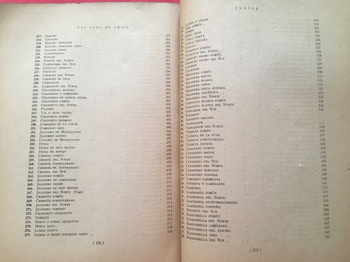 Las Aves De Chile En Su Clasificación Moderna 1945 R. Housse (Usado)