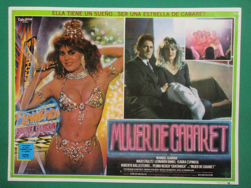 Maribel Guardia Mujer De Cabaret Sexy Orig Cartel De Cine 3