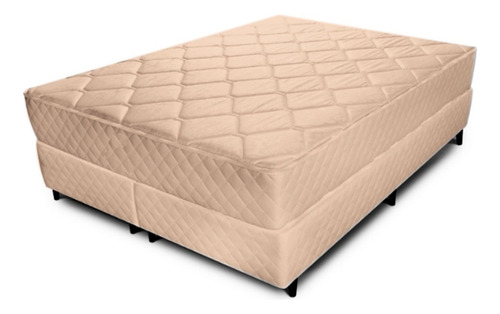 Sommier Colchón Multiflex Rb600 Hotelero Super King 200x200 Color Beige