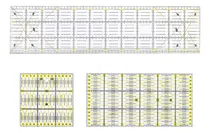Comprar Regla Universal 3x, Regla De Giratorio, Regla De Patchwork,