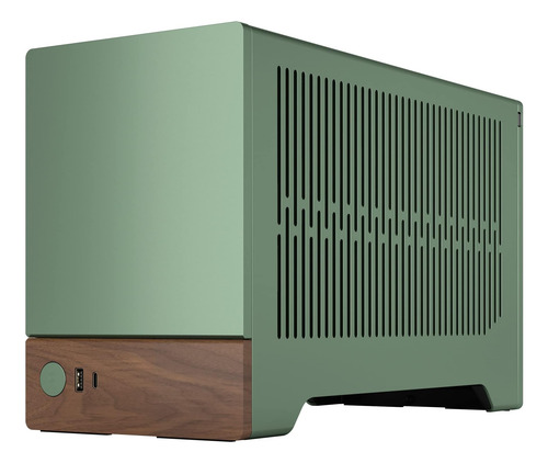 Diseño Fractal Terra Jade - Panel Frontal De Nuez De Madera