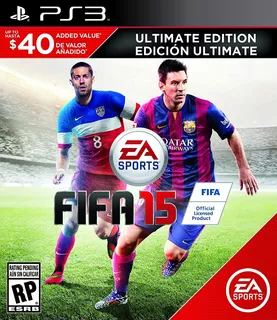 Fifa 15 Ultimate Edition Edición Ultimate Ps3