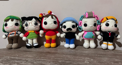 Amigurumi Personajes Del Chavo Del 8 Variados