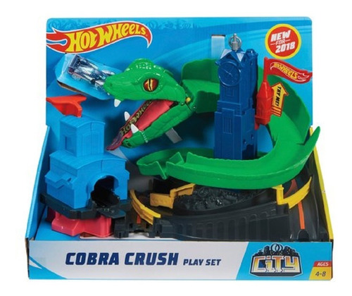 Hot Wheels Conjunto Ataque De Cobra City Fnb20 - Mattel