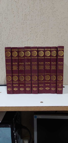 Livro Enciclopédia Pape 9 Volumes (p Difusão Cultural D