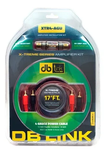 comprar Kit De Instalacion Db Link Xtr4-agu Calibre 4 900 Watts 5.2m