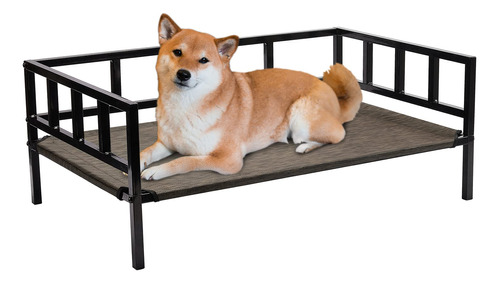 Veehoo Cama Elevada De Metal Para Perros, Catre Elevado Par.