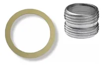 Comprar 10 Niples 1   + 10 Guarniciones De Fibra Para Unir Radiador
