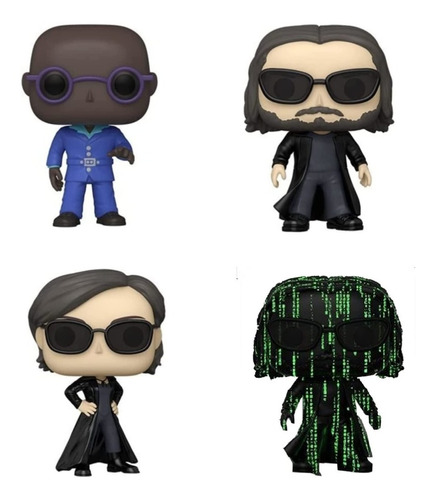 Funko Pop! Matrix Resurrections 4pack