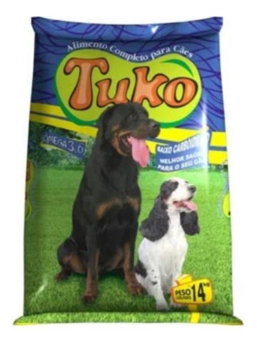 Alimento Tuko Standard Tuko Alimento Completo Para Cães Adultos Para Cão Adulto De Raça Média E Grande Sabor Carne Em Saco De 25kg