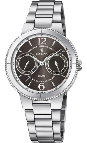 Reloj Festina Mujer Clacico Acero Oficial F20206.2