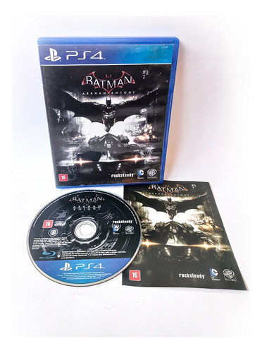 Batman Arkham Knight - Mídia Física Ps4 C/manual (Usado)