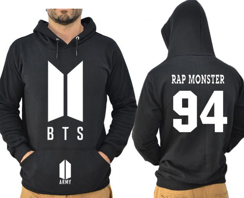 moletom bts rap monster