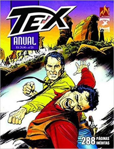 Tex Anual Nº 020: A Grande Corrida, De Ruju, Pasquale. Editora Mythos, Capa Mole, Edição 1ª Edição - 2018 Em Português