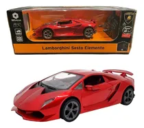 Comprar Auto Radio Control Escala 1:24 Lamborghini Coleccion Braha Color Lamborghini Rojo Seste Elemento
