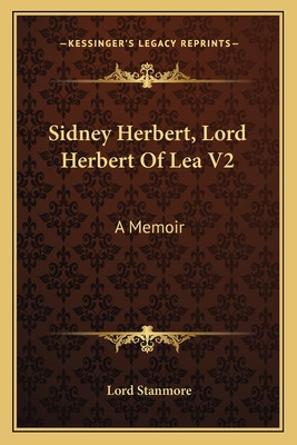 Libro Sidney Herbert, Lord Herbert Of Lea V2: A Memoir - ...