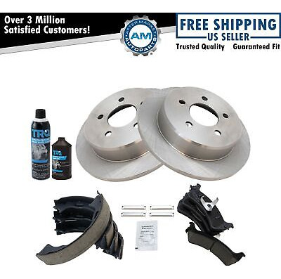 Rear Brake Pad & Rotor Kit Fits 95-01 Ford Explorer 97-0 Oac