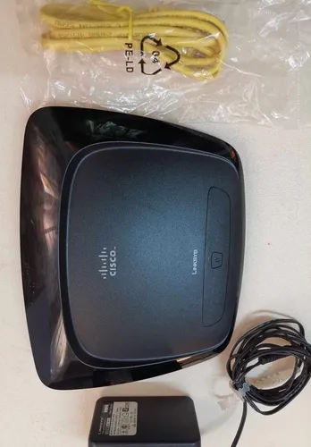 Router Wireless Wifi Linksys By Cisco Modelo Wrt54g2 Negro (Usado)