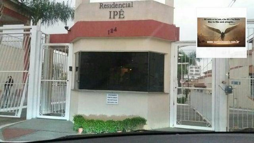 Imagem 1 de 12 de Casa Com 03 Dormitórios , 02 Vagas De Garagem , Churrasqueira Em Condomínio Residencial À Venda, Vila Metalúrgica, Santo André. - Ca0026